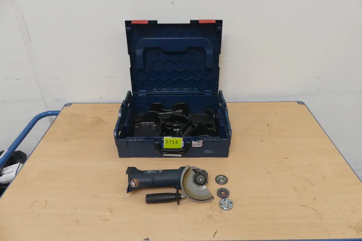 Bosch Professional Akku-Winkelschleifer + Transportkoffer, ohne Akku Typ: GWS 18-125 V-LI
